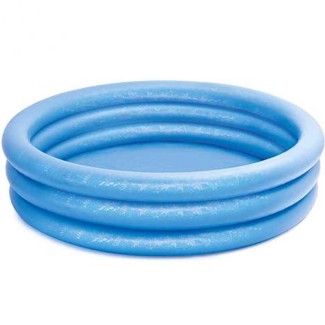 Piscina inflável azul 168X38 cm