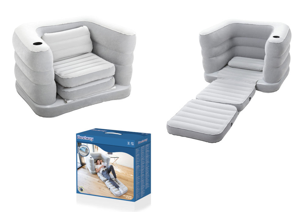 Sillón-Cama de Aire 200 x 102 x 64 cm Multi Max Bestway