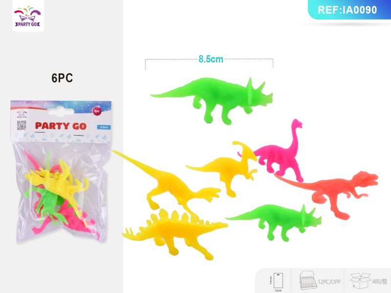 Dinosaurios 8.5Cm 6Pc