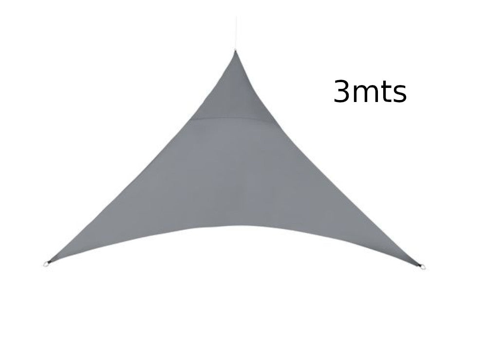 Toldo Sombreo Triangular Garden Gris 300cm