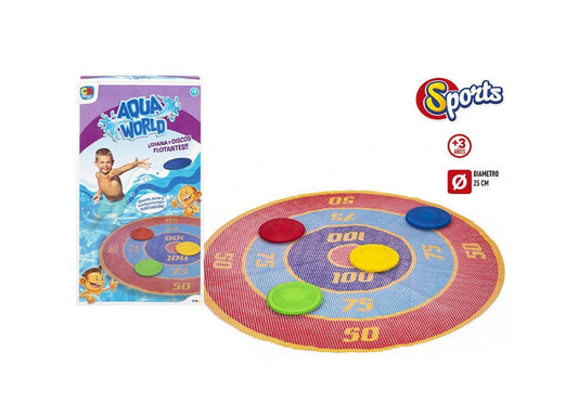 Juego de Diana sobre agua para niños, juegos de piscina. +3 años.