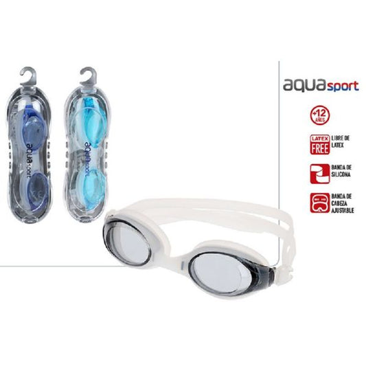 Óculos de natação para adultos Silicone-Anti-Fog-+12 UV Prot 3/S