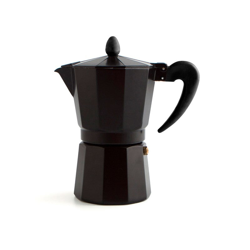 Cafetera 3T Black Coffee Aluminio Induccion Quid 3 tazas