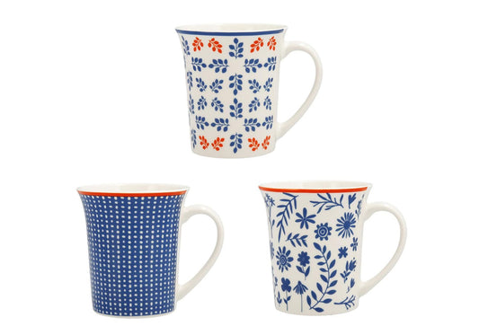 Caneca Porcelana Sortida Lua Azul 33cl