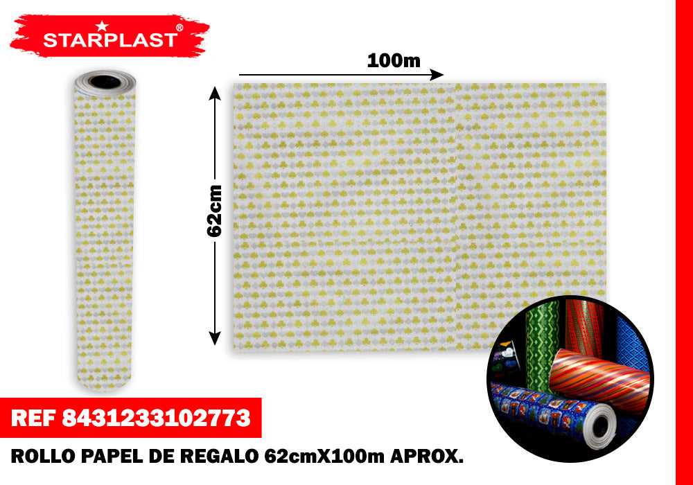 Eu-6871 Rolo de papel para todo o ano 62X100Cm