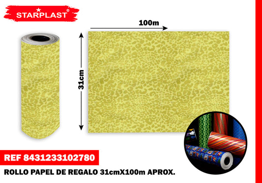 Eu-6870 Rolo de papel para todo o ano 31X100Cm