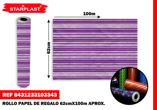 Eu-6866 Rolo de papel para todo o ano 62X100Cm