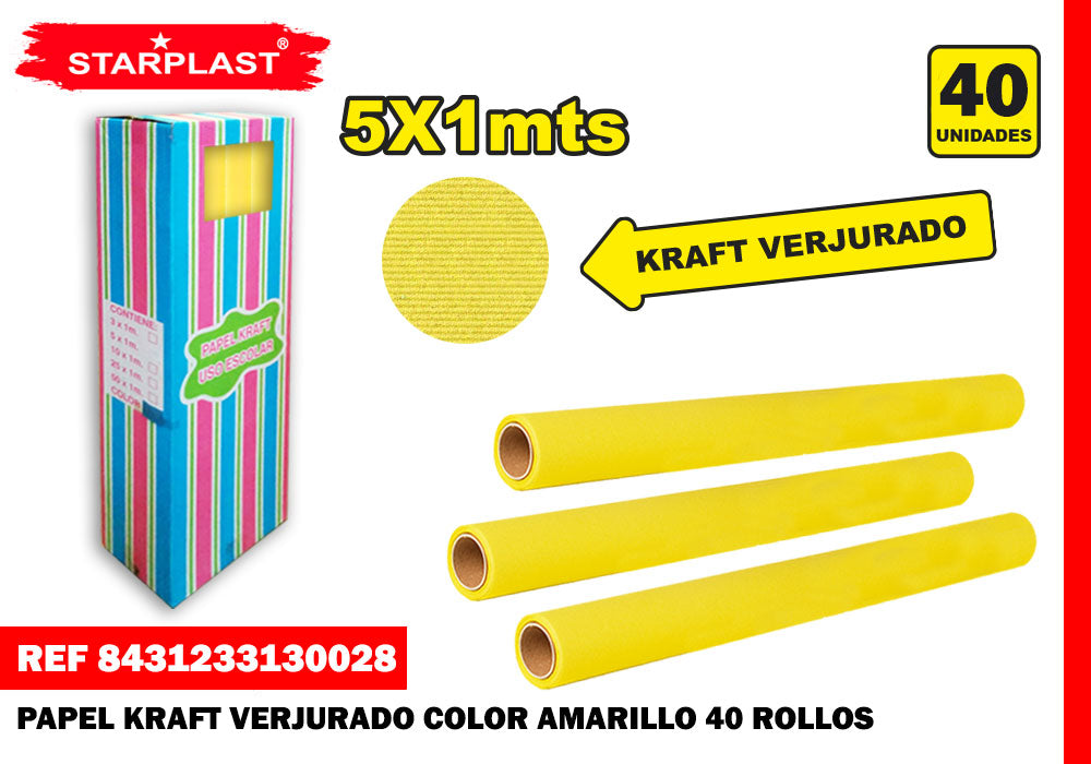 Eu-Kraft Color Amarillo 5X1M