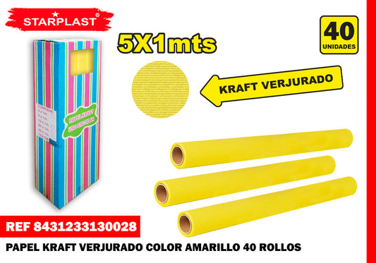 Eu-Kraft Cor Amarelo 5X1M