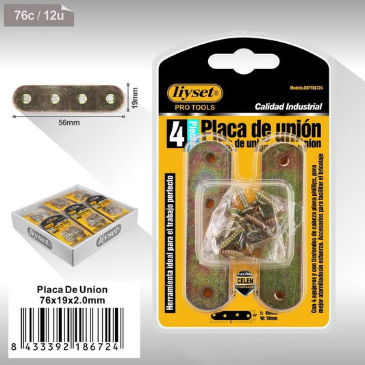 PLACA 4PCS