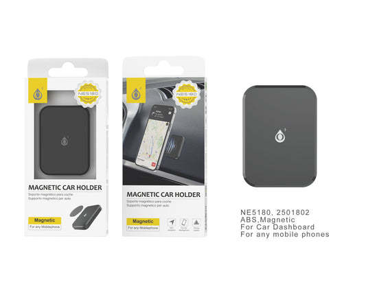 NE5180 NE Suporte magnético universal para celular para painel, preto