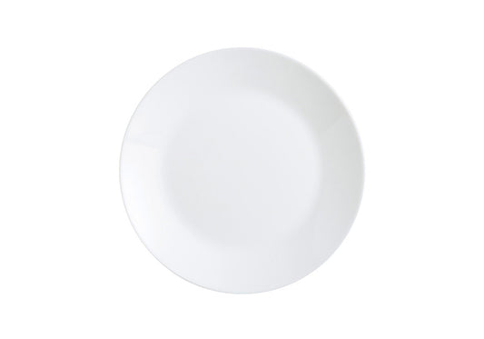 Plato Llano Vidrio Opal 25Cm Zelie Arcopal