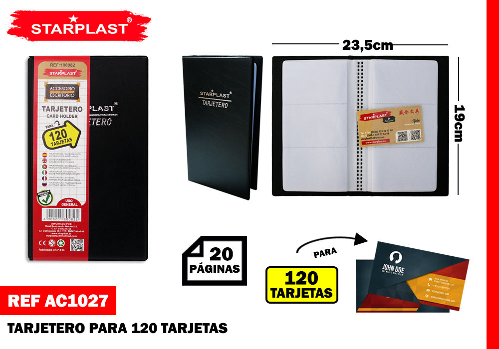 Porta-cartões para 120 20H.180082