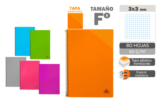 Eu-Notebook T/P A4 80H 90G C.3X3