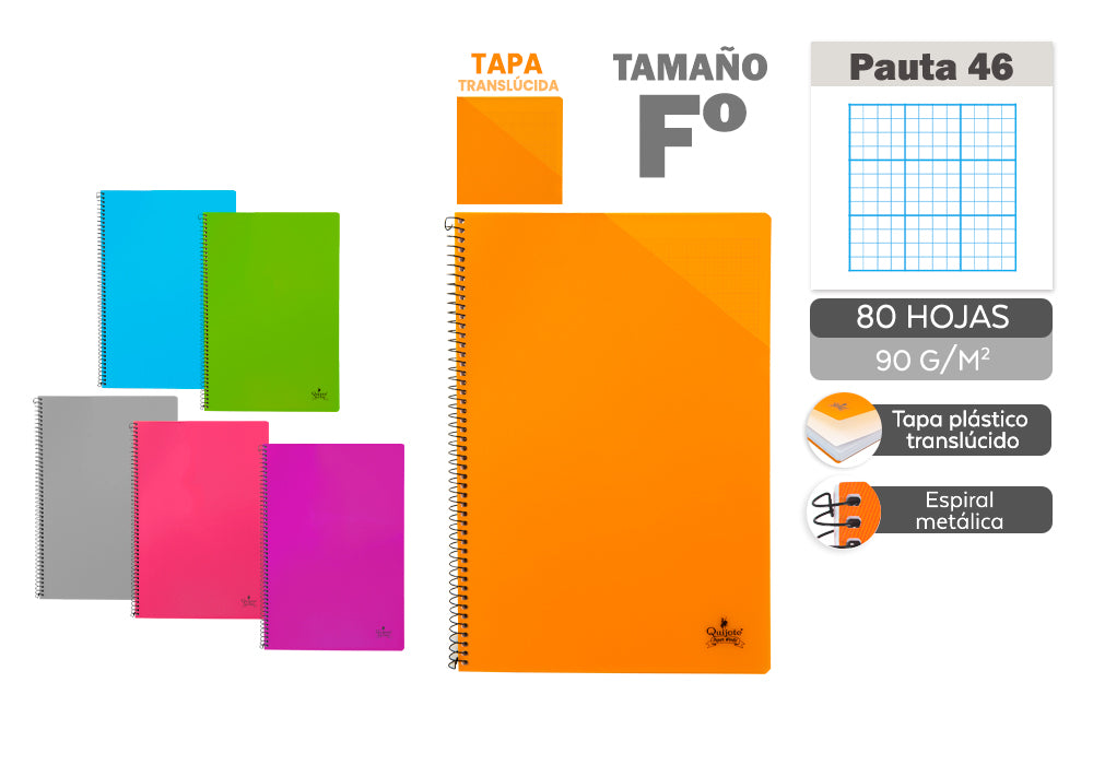 Eu-Notebooks T/P A4 80H 90G C.46