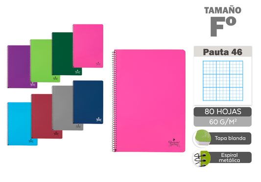 Cuaderno Tapa Normal A4 80H Rayado46