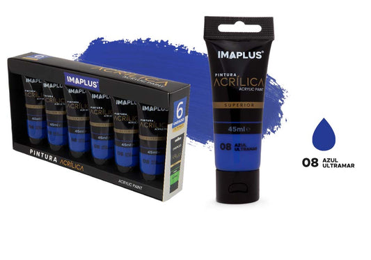 Acrílico 45Ml N08 Azul Ultramarino