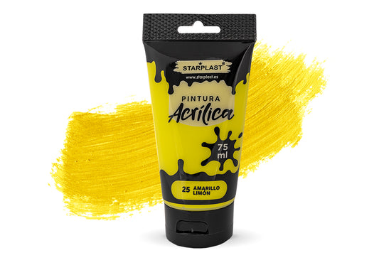 Tinta Acrílica 75 Ml Amarelo Limão