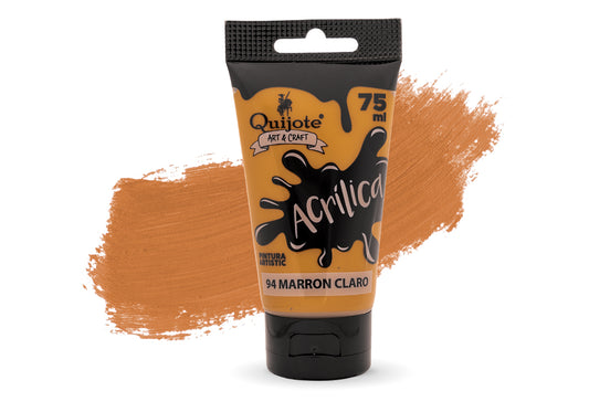 Pintura Acrílica 75 Ml Marrón Claro