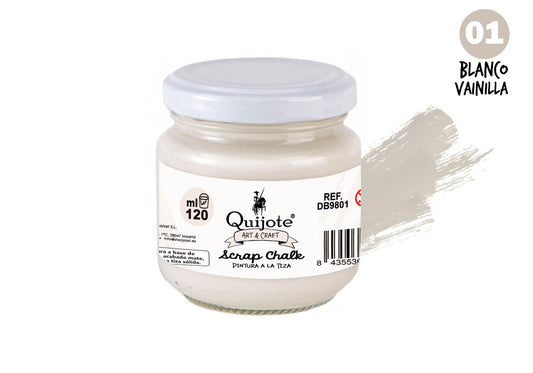 Tinta de Giz 120Ml N01 Branco Baunilha