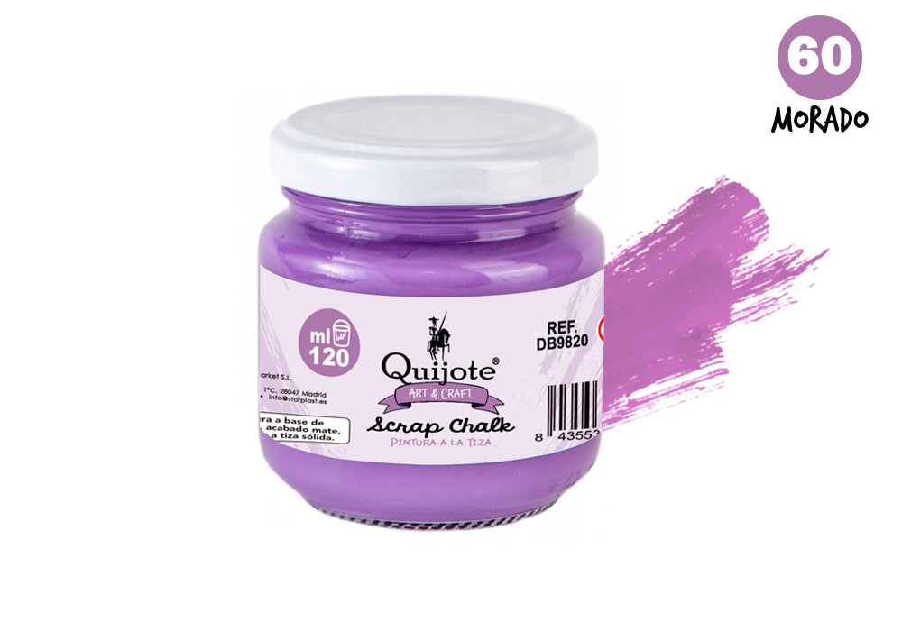 Pintura A La Tiza 120Ml N60 Morado