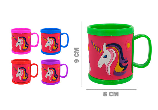 Portalápiz Plástico Diseño Unicornio