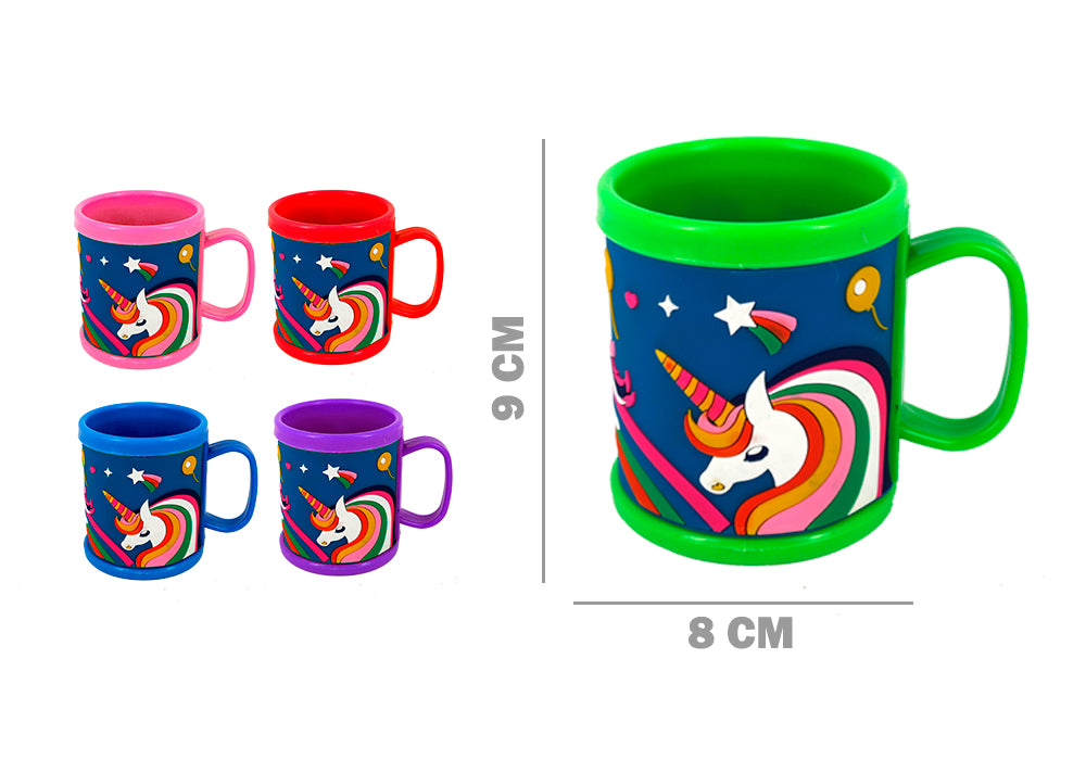 Portalápiz Plástico Diseño Unicornio