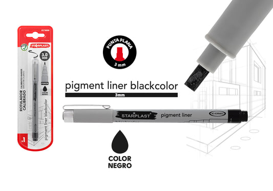 Estilógrafo Pigment Liner 3.0Mm Negro