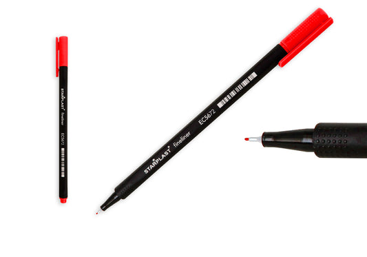 Rotulador Fineliner 0.4Mm Rojo