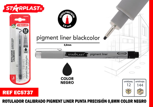 Rotulador Calibrado Pigment Liner 0.8Mm