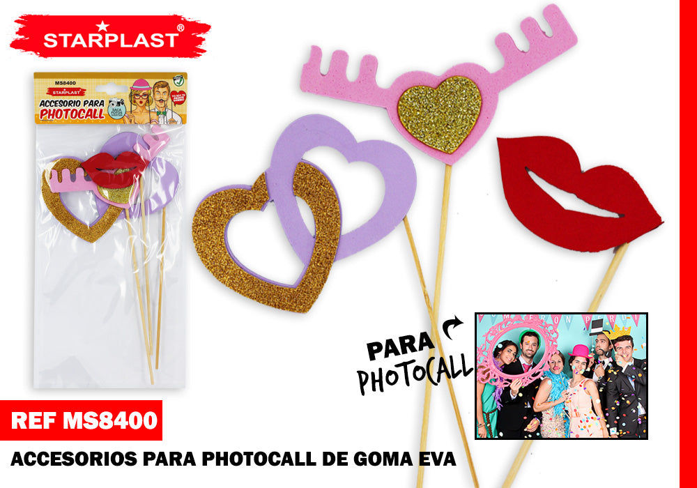 Accesorio Photocall De Goma Eva 3U