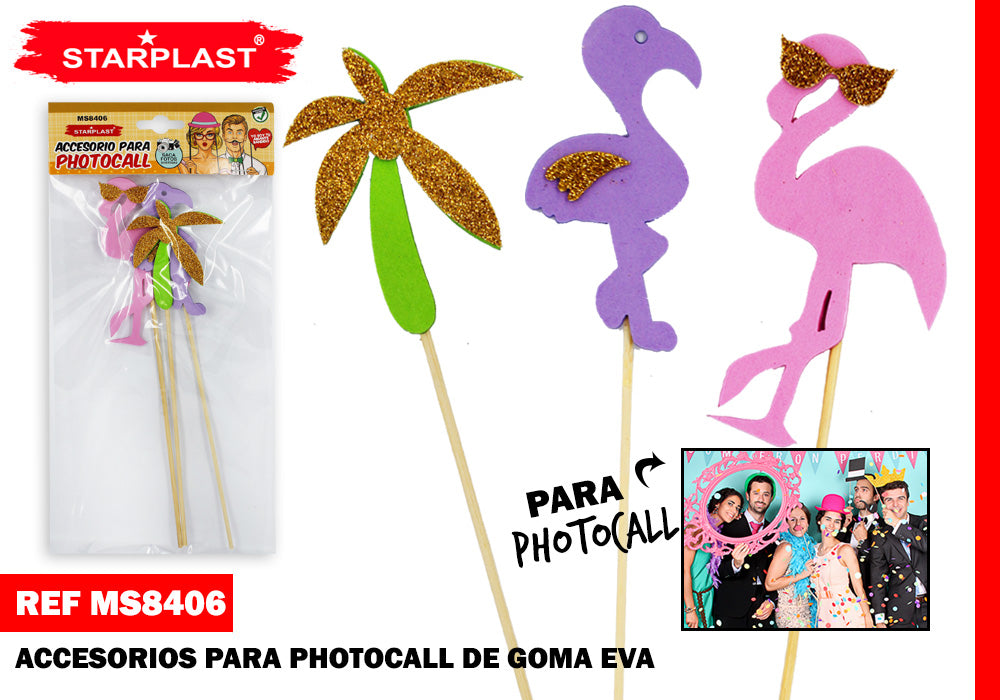 Accesorio Photocall De Goma Eva 3U