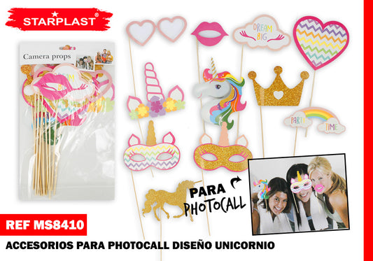 Accesorio Photo Call 12Pcs