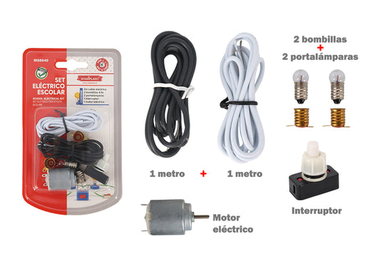 Set Eléctrico Escolar Manualidades